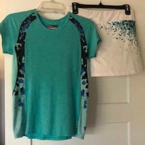 Darling Lija Tennis Set. Top Sz S. Skirt Sz M
